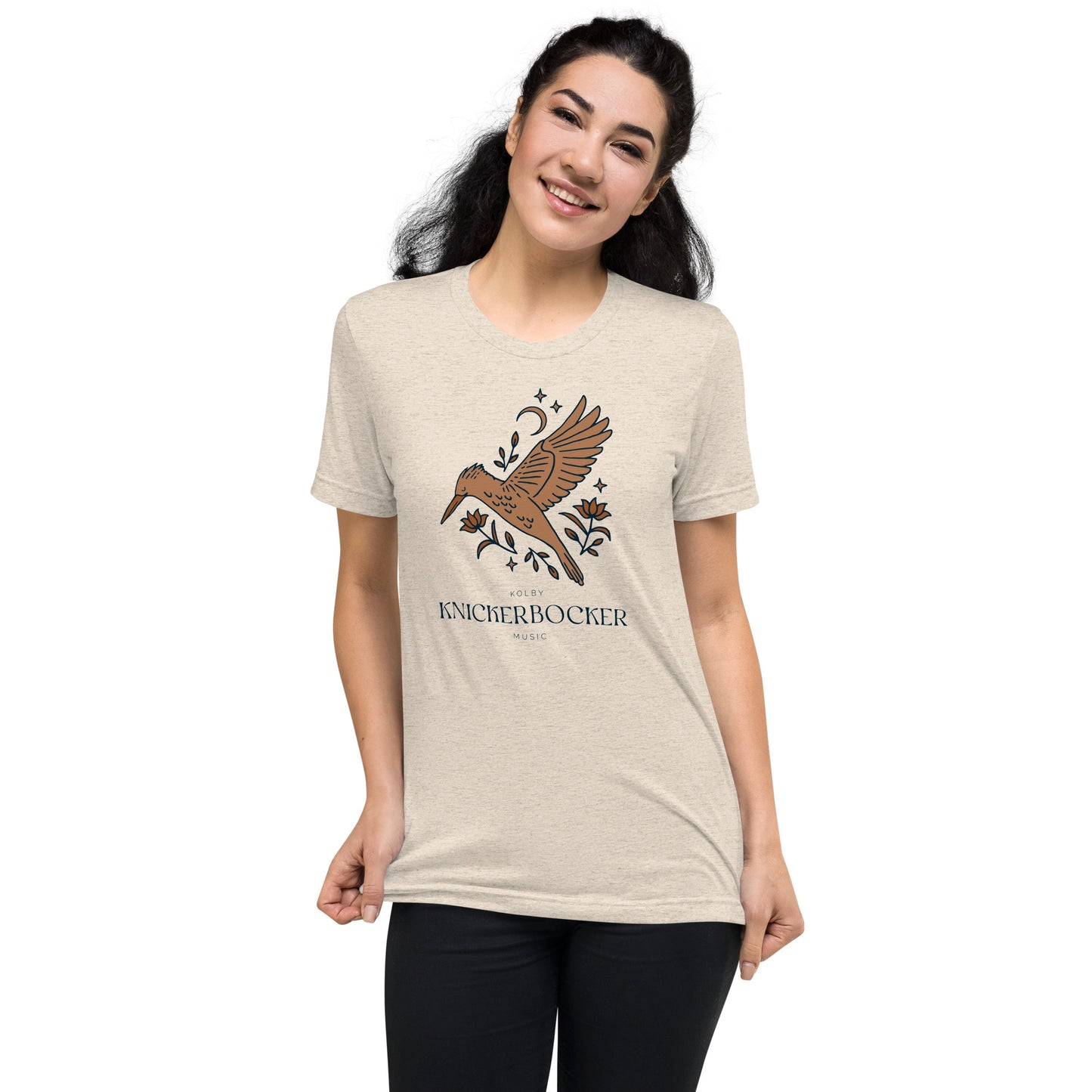 oatmeal King Fisher tee