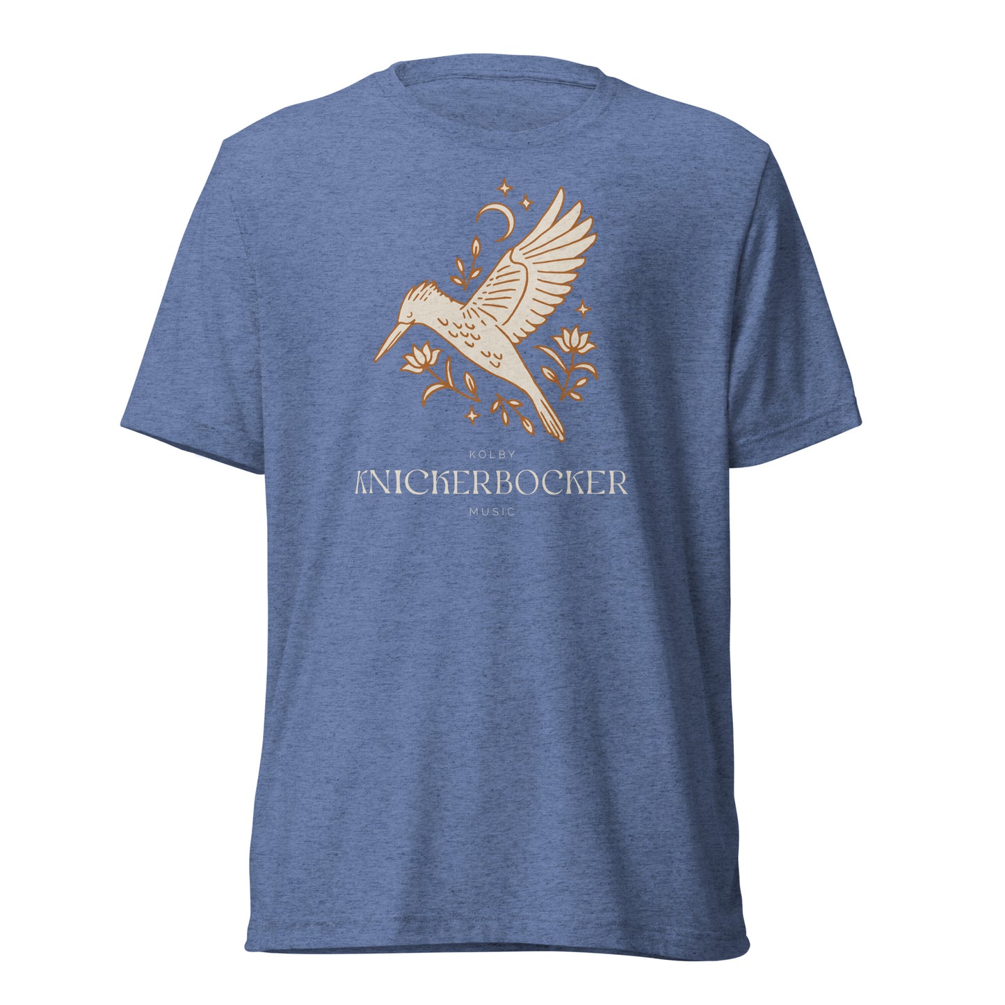 sky blue King Fisher tee